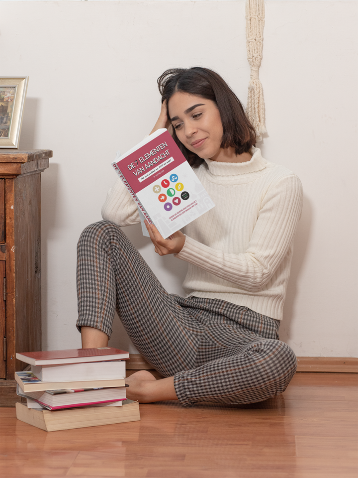 Meisje leest de 7 elementen van aandacht