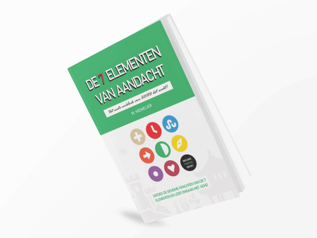 De 7 elementen van aandahcht voor ADHD (werkboek)