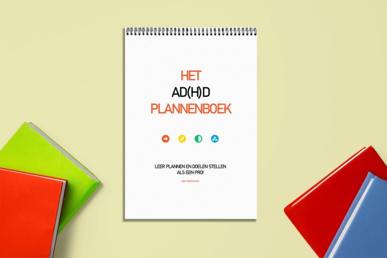 Ontdek het AD(H)D plannenboek en leer de nieuwe manier van plannen voor ADHD.